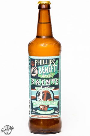 Phillips Brewing Benefit Brew Saints Imperial Pilsner Review