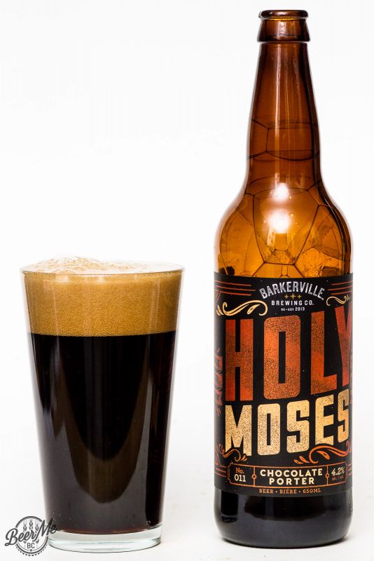 Barkerville Brewing Holy Moses Chocolate Porter Review