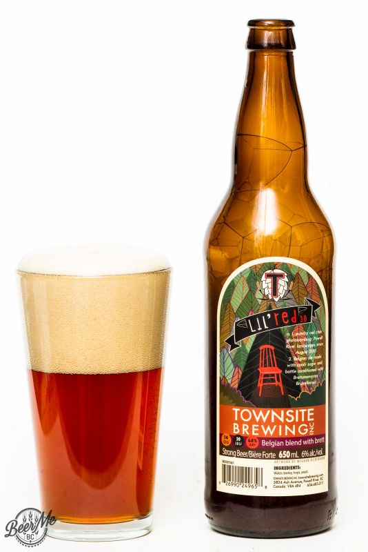 Townsite Brewing Lil Red 3.0 Brett Belgian Ale Review