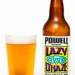 Powell Brewery Lazy D'Haze East Coast IPA Review