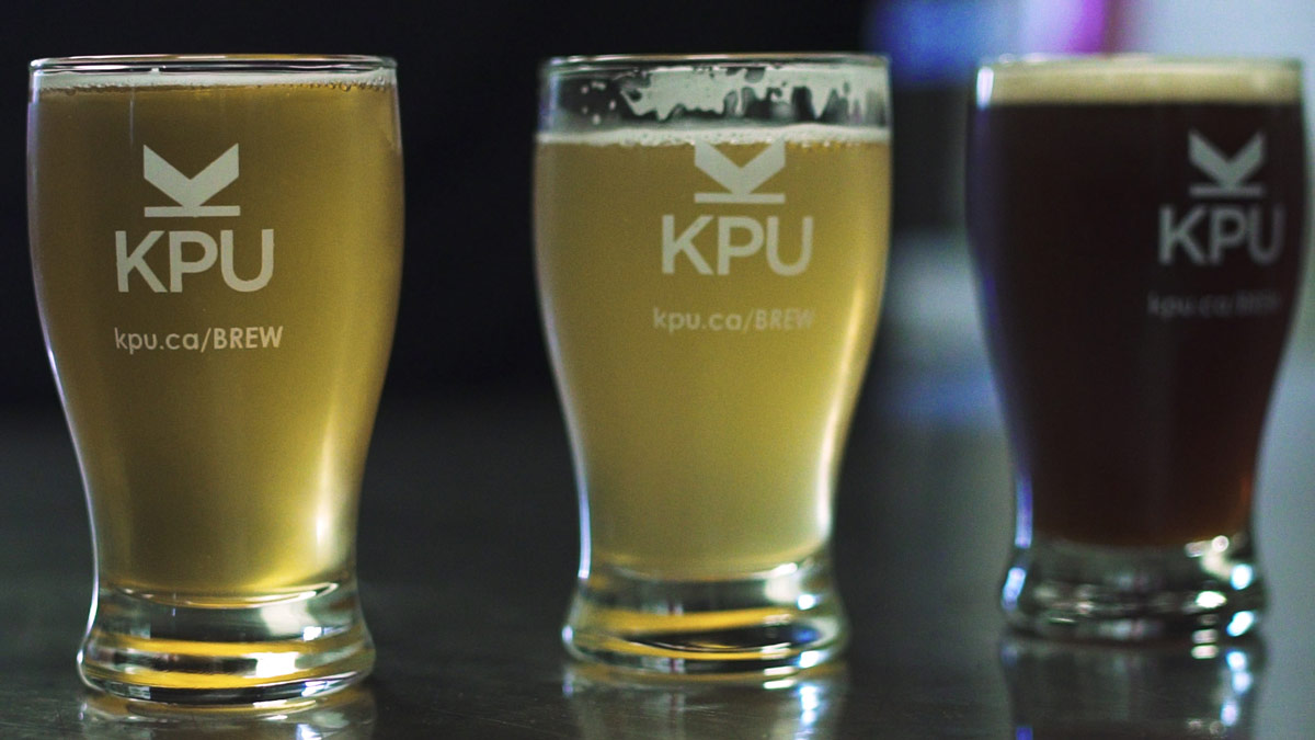 Flights Series Two KPU Brewing Program Flight of Beers