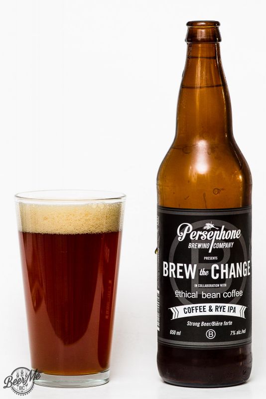Persephone Brewing Brew The Change Coffee Rye IPA Review