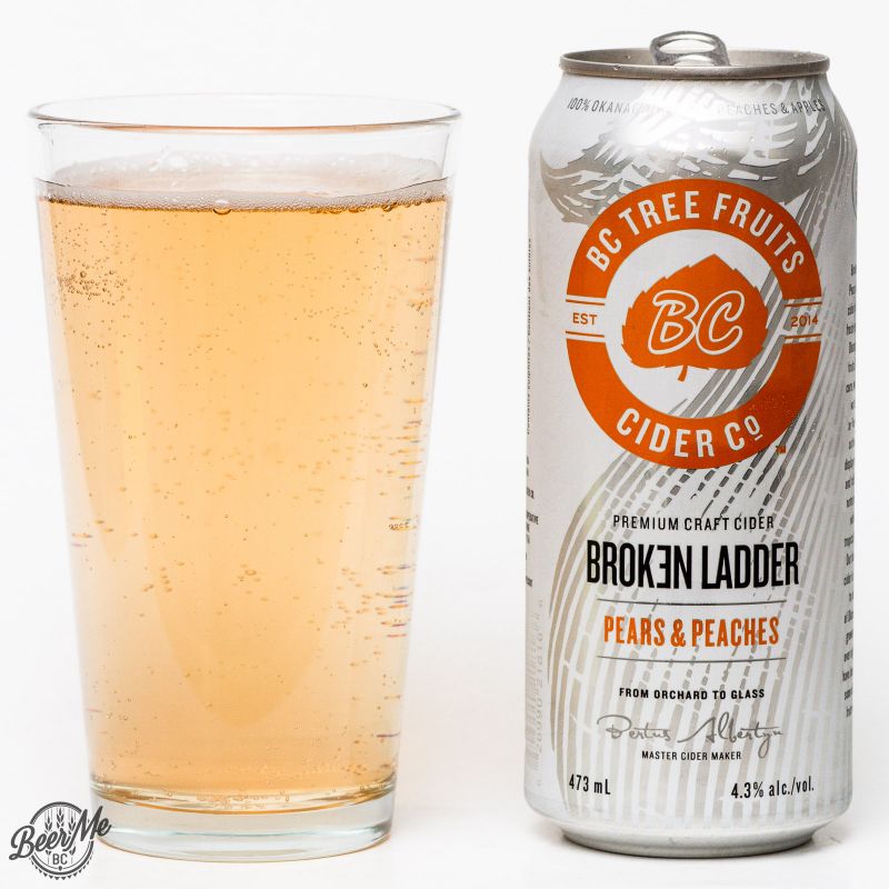 BC Tree Fruits Cider Broken Ladder Peaches & Apples Review