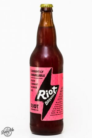 Riot Brewing Currantly Unavailable Blonde Ale Review 