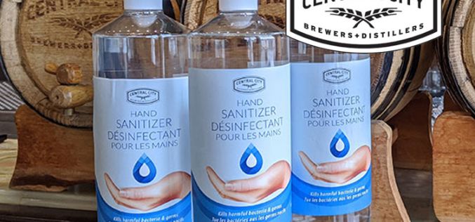 Central City Brewers + Distillers Make Hand Sanitizers To Help Combat COVID-19