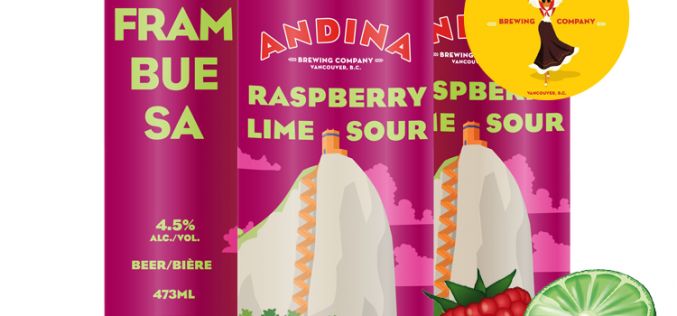 Andina Brewing’s Frambuesa Raspberry 🍋 Lime Sour Available Today!