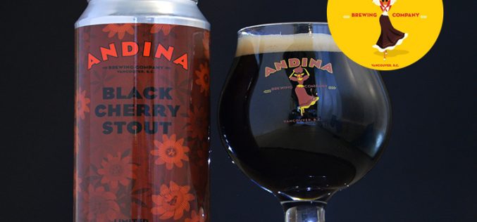 Andina Brewing’s Limited Release of OSCURA – Black Cherry 🍒 Stout