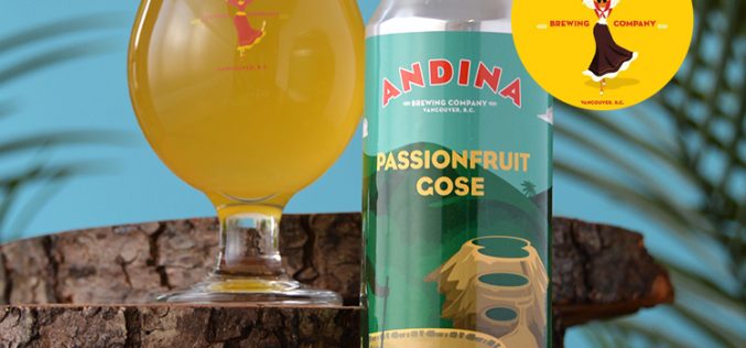 Andina Brewing Releases 🌱 Gósela Passionfruit Gose