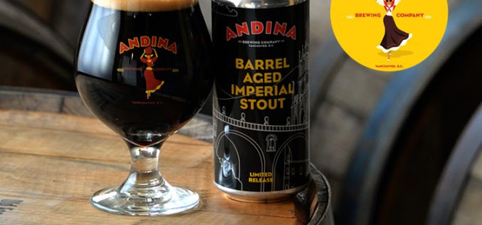 NEW! PATRONA Barrel-Aged 💂 Imperial Stout from Andina Brewing