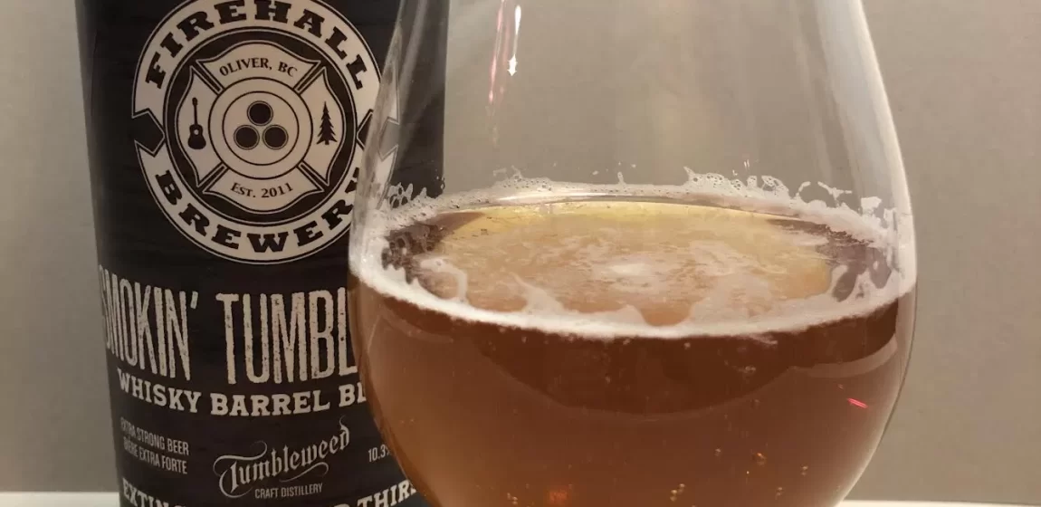 Firehall Brewery – Smokin’ Tumbleweed Whisky Blonde